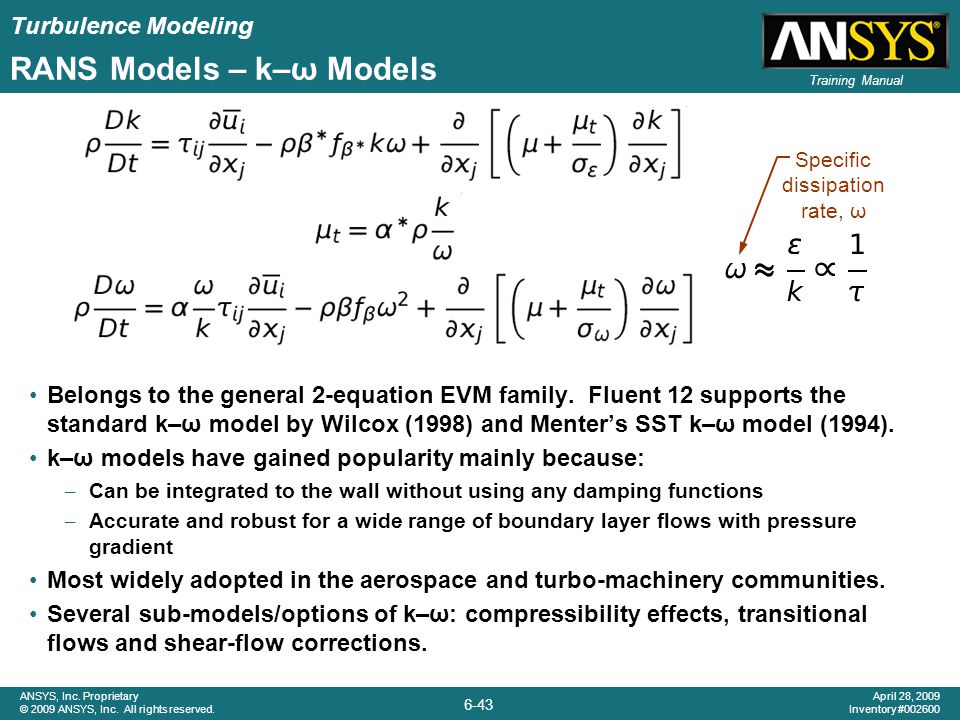 Chapter 6 Turbulence Modeling ppt download